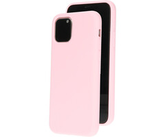 Mobiparts Mobiparts Siliconen Cover voor iPhone 11 Pro - Blossom Pink