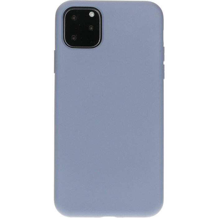 Mobiparts Mobiparts Silicone Cover voor Apple iPhone 11 Pro - Royal Grey