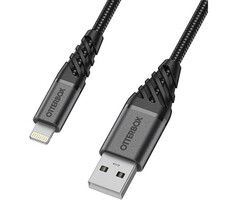 Otterbox OtterBox Lightning naar USB-A Kabel 2m Zwart