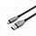 Cygnett Armoured Braided Lightning to USB Cable 1m Black