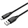 Cygnett Essentials Lightning naar USB-A Kabel - 1m - Zwart