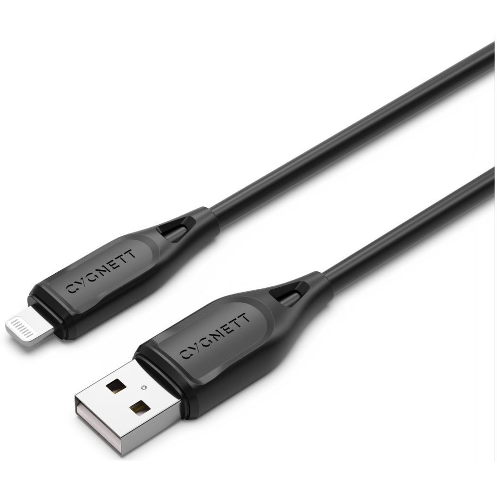 Cygnett Cygnett Essentials Lightning naar USB-A Kabel - 1m - Zwart