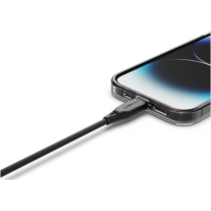 Cygnett Cygnett Essentials Lightning naar USB-A Kabel - 1m - Zwart