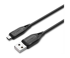 Cygnett Cygnett Essentials Micro-USB naar USB-A Kabel - 1 Meter - Zwart