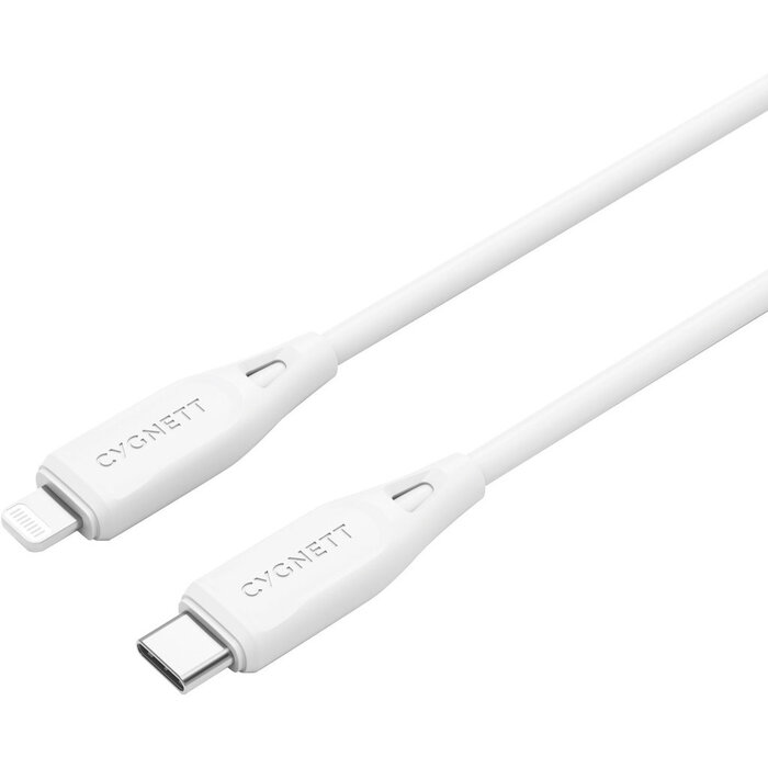 Cygnett Cygnett Essentials Lightning naar USB-C Kabel - 1m - Wit