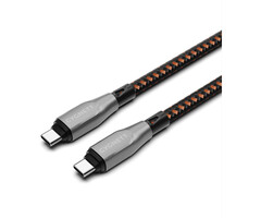 Cygnett Cygnett Armoured Pro 240W USB-C Kabel 1m Zwart