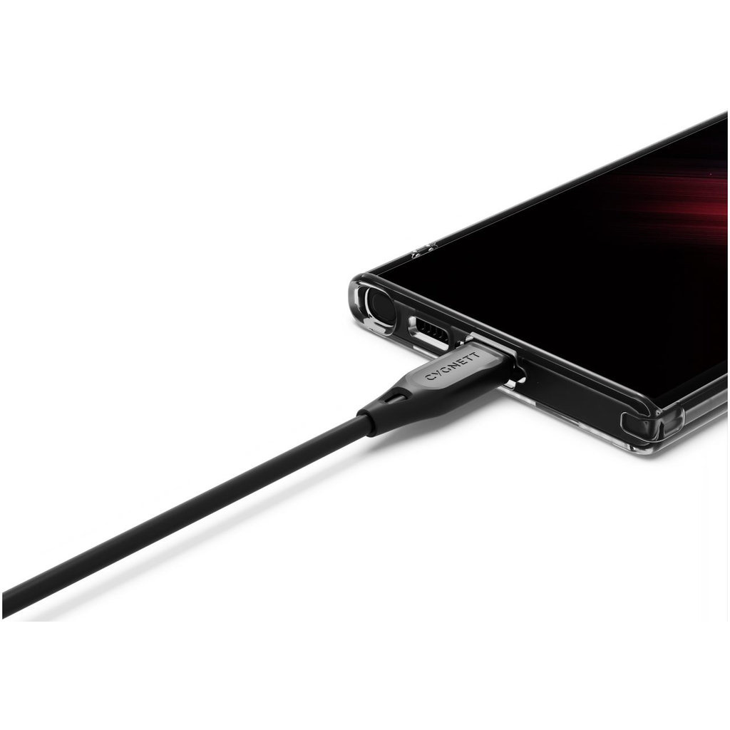 Cygnett Cygnett Essentials USB-C naar USB-C Kabel - 1m - 60W Snel Opladen - Zwart