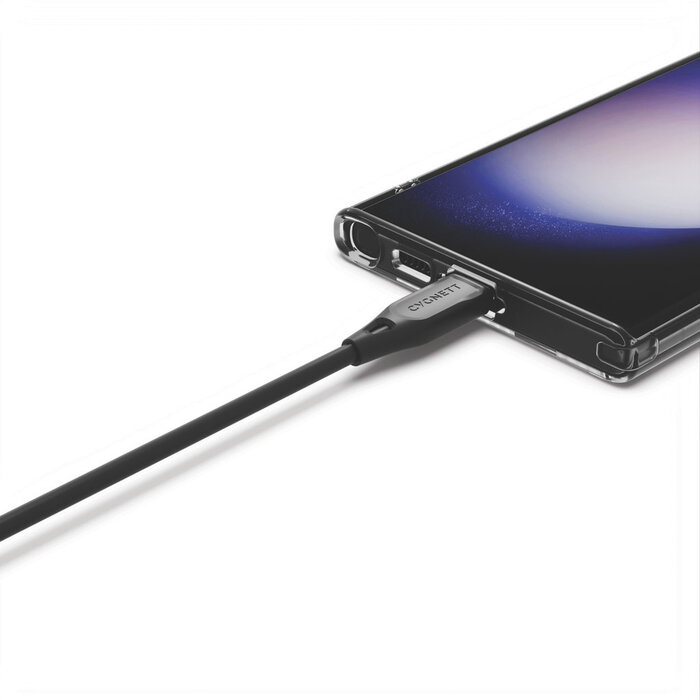 Cygnett Cygnett Essentials USB-C naar USB-A Kabel 1m - Zwart