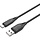 Cygnett Essentials USB-C naar USB-A Oplaadkabel - 2 Meter - Zwart
