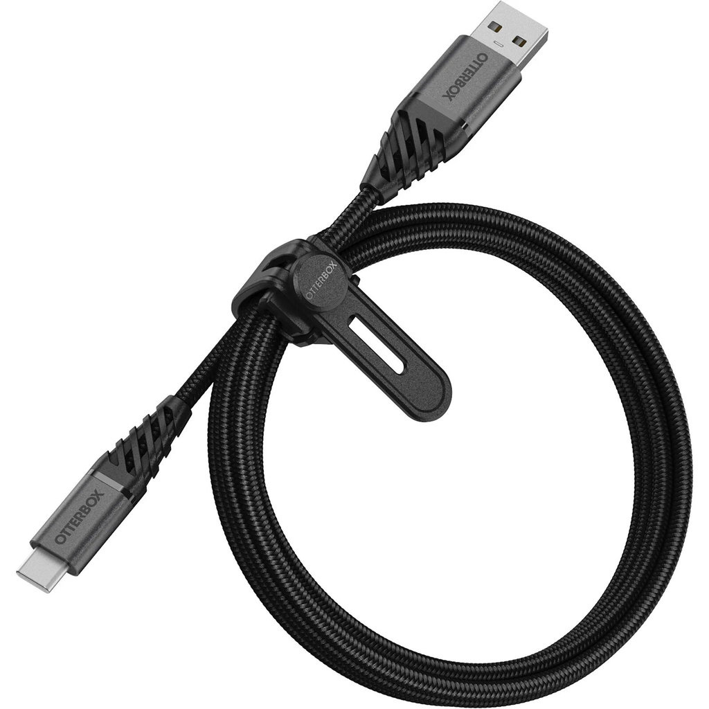 Otterbox OtterBox USB-A naar USB-C Kabel - 1 Meter - Zwart
