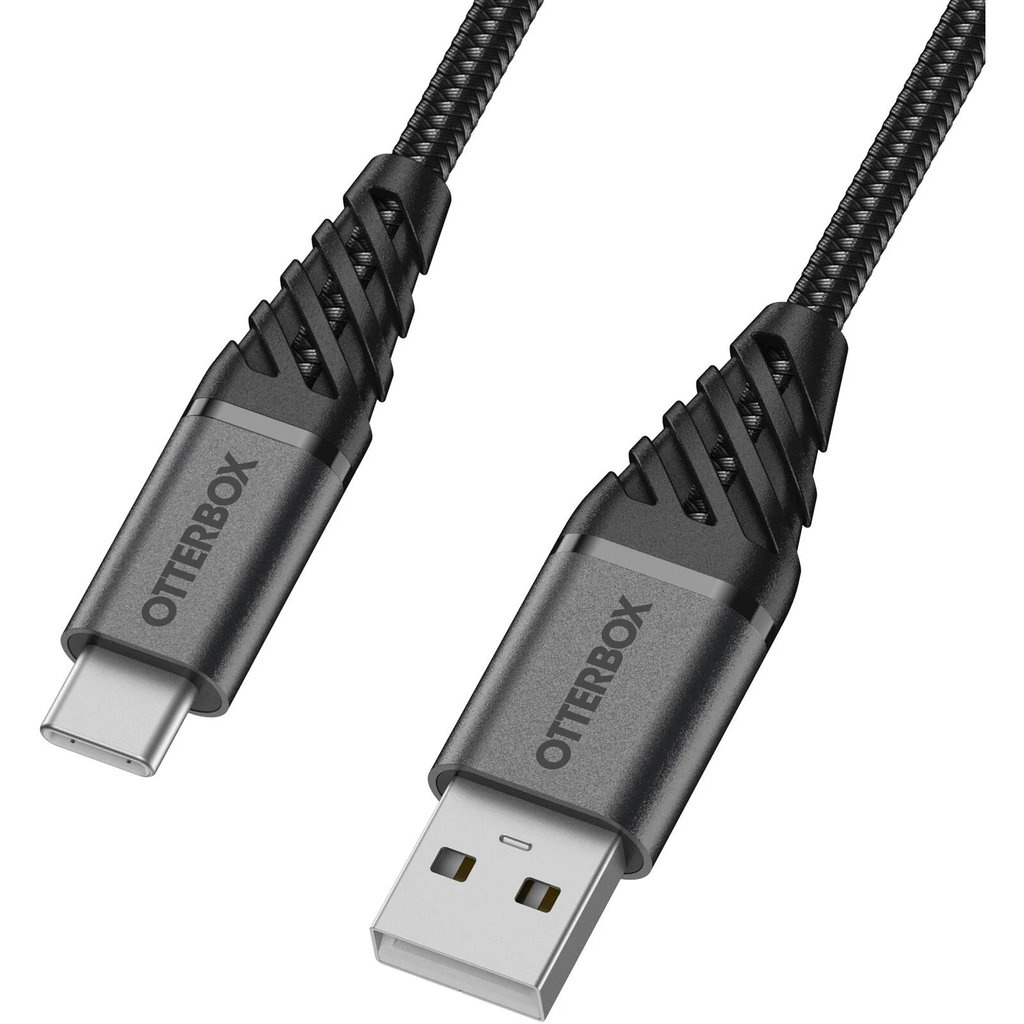 Otterbox OtterBox USB-A naar USB-C Kabel - 1 Meter - Zwart