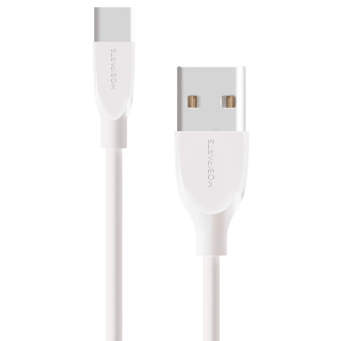 Mobiparts Mobiparts USB-C naar USB-A Kabel - 2A - 2 Meter - Wit
