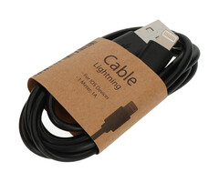 Quick & Easy Quick & Easy Lightning naar USB Kabel 1m Zwart - 5-pack