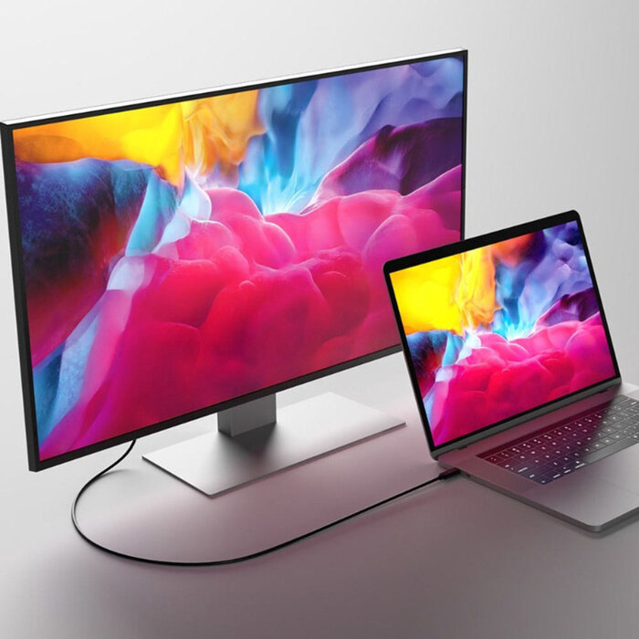 Cygnett Cygnett USB-C naar HDMI 4K Kabel - 1.8 Meter - Zwart