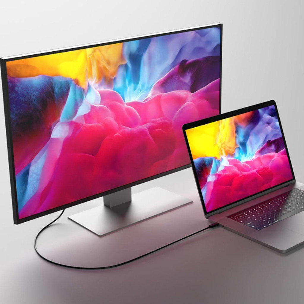 Cygnett Cygnett USB-C naar HDMI 4K Kabel - 1.8 Meter - Zwart