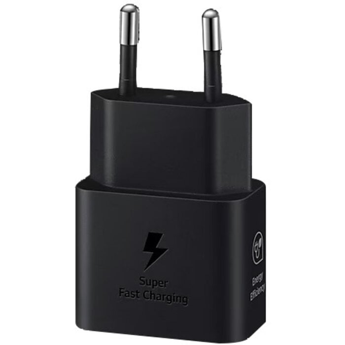 Samsung Samsung 25W GaN USB-C Travel Adapter - Super Fast Charging - Zwart (Bulk)