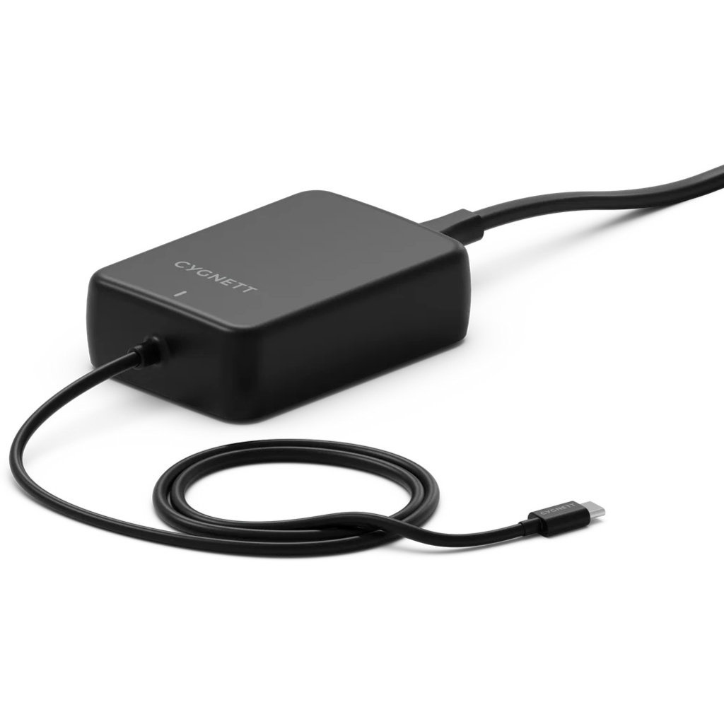 Cygnett Cygnett PowerMaxx 140W GaN USB-C Snellader voor Laptops - Zwart