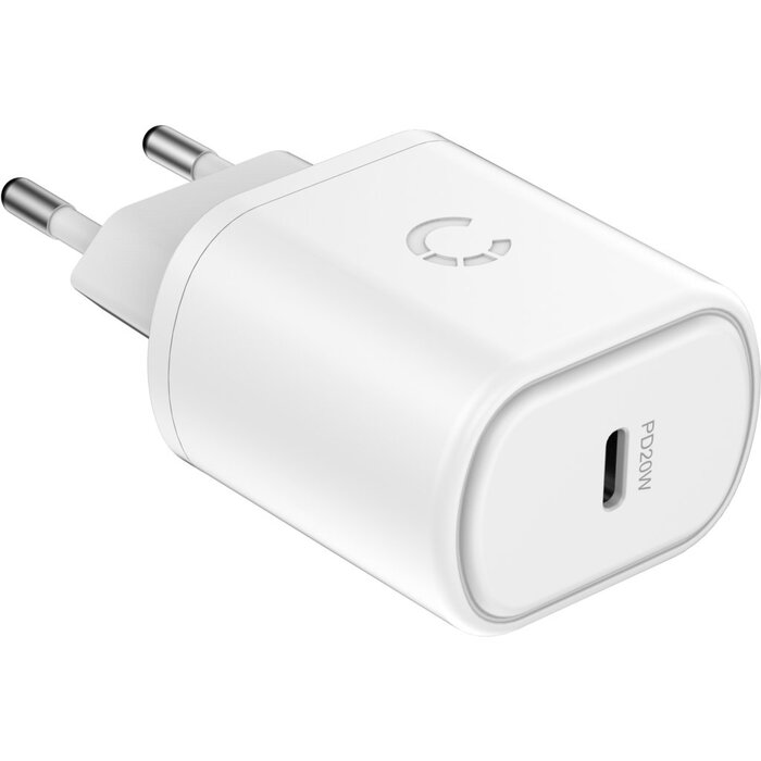 Cygnett Cygnett 20W USB-C PD Wall Charger EU  White