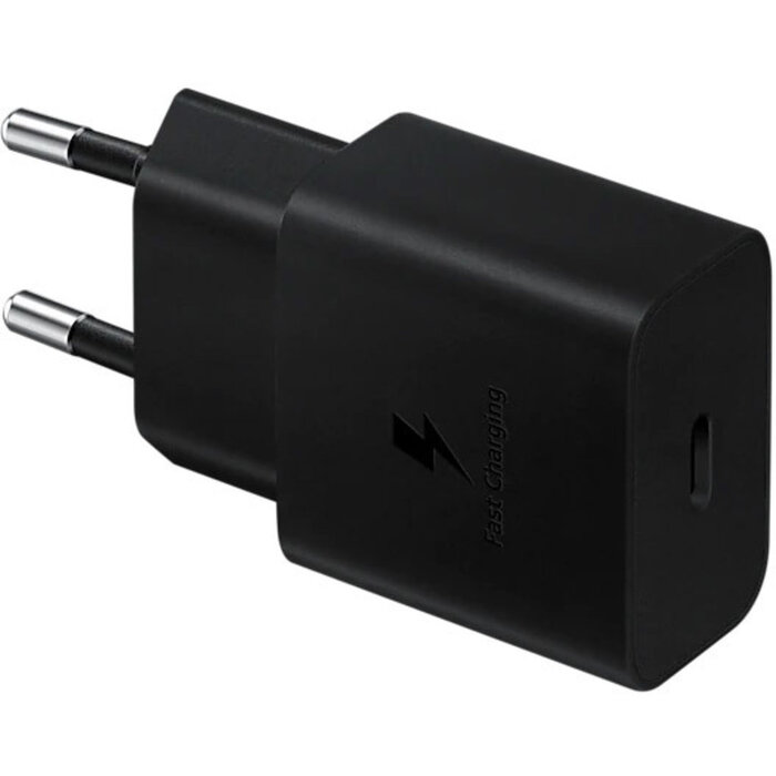 Samsung Samsung USB-C Wall Charger 15W PD Black incl USB-C to USB-C cable 1m