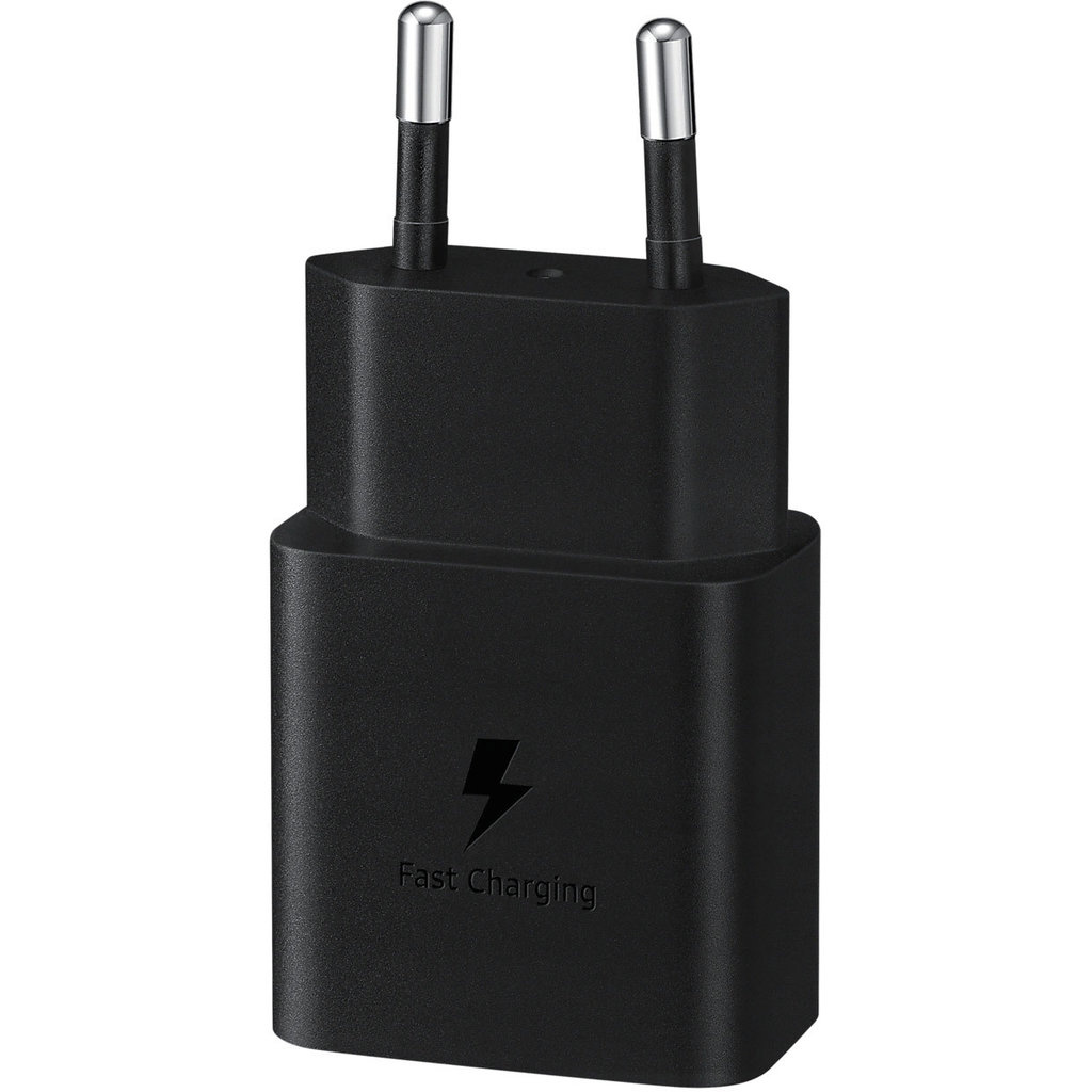 Samsung Samsung 15W USB-C Snellader met USB-C Kabel (1m) - Zwart