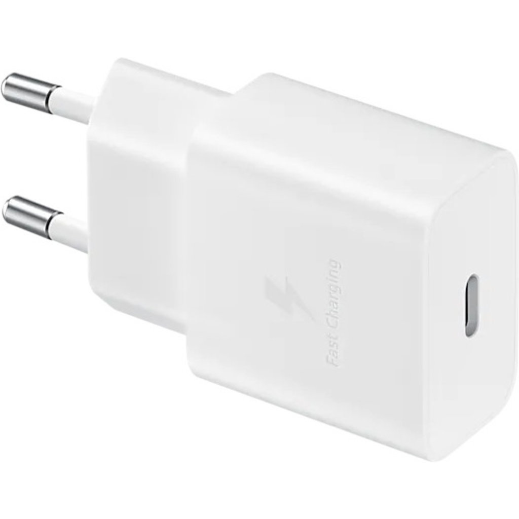 Samsung Originele Samsung 15W USB-C Snellader met Kabel - Wit (EP-T1510)