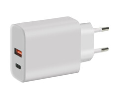 Mobiparts Mobiparts Wall Charger 2-Port 45W with Fast Charge/PD White