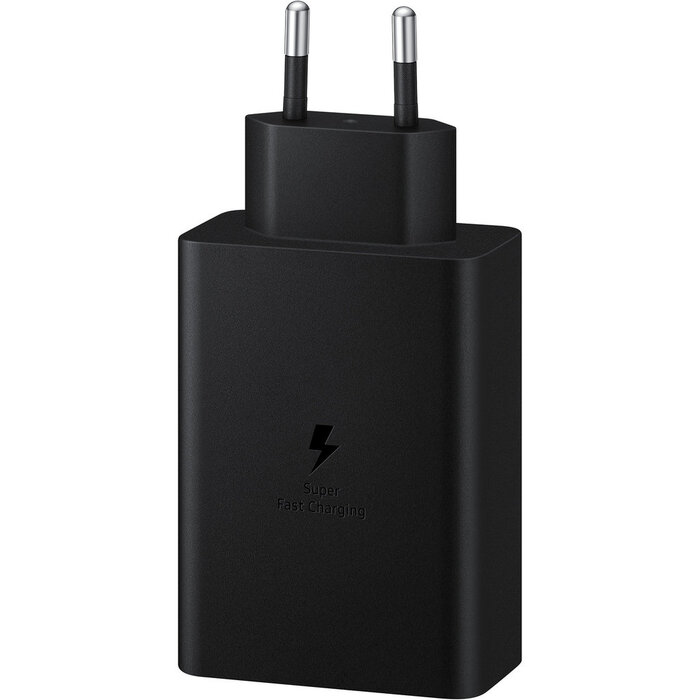Samsung Samsung 65W Trio Snellader - 2x USB-C & 1x USB-A - Zwart (EP-T6530)