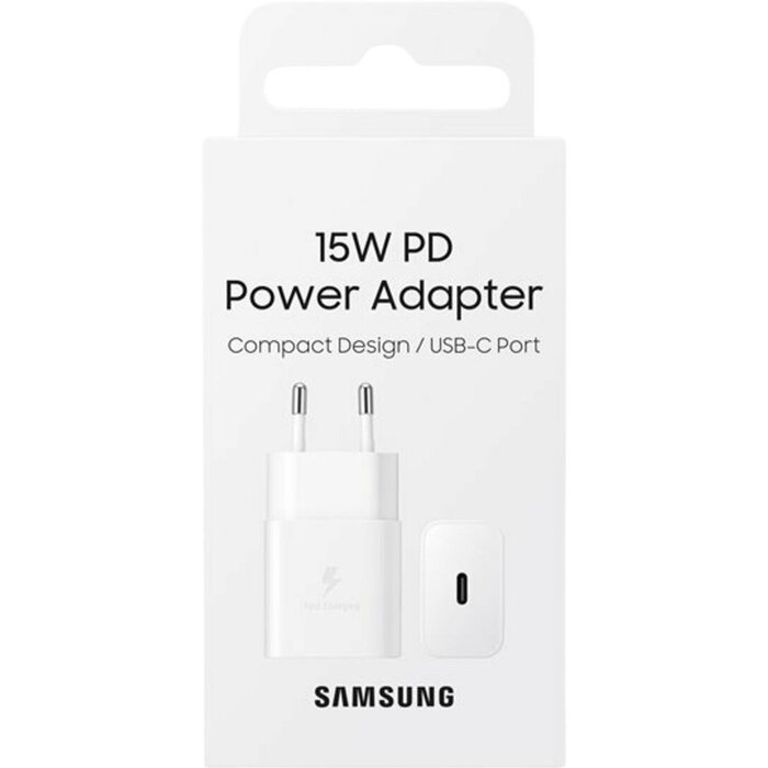 Samsung Samsung USB-C Travel Adapter 15W PD White w/o cable