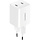 Mobiparts 35W GaN Dual USB-C Snellader - Power Delivery - Wit