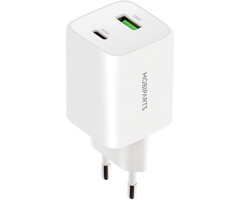 Mobiparts Mobiparts GaN Wall Charger USB-C/USB-A PD 3.0/QC 45W White