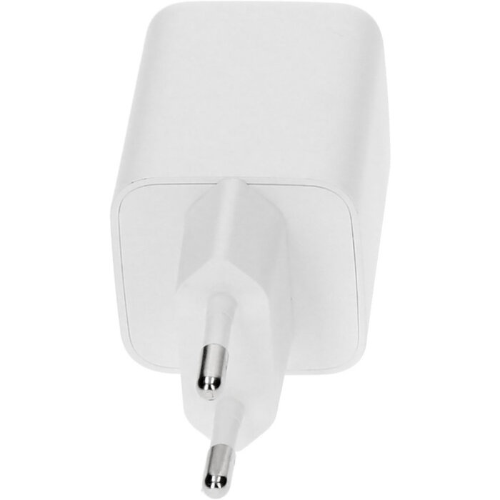Mobiparts Mobiparts 45W GaN Snellader - USB-C & USB-A - Power Delivery 3.0 - Wit