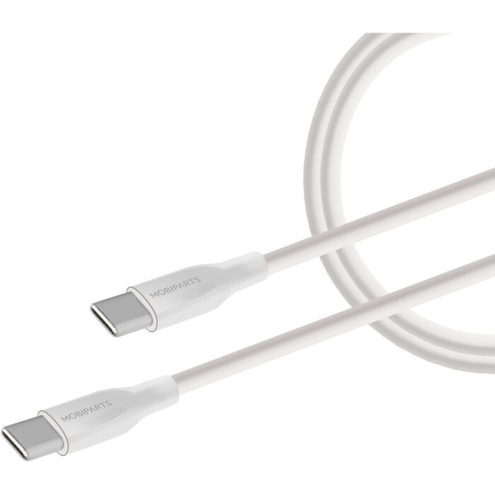 Mobiparts Mobiparts Wall Charger Dual USB-C/USB-A with USB-C to USB-C cable White
