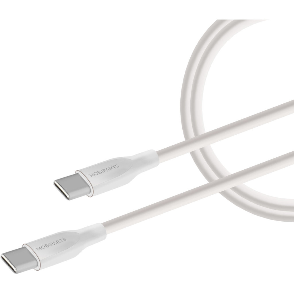Mobiparts Mobiparts Wall Charger Dual USB-C/USB-A with USB-C to USB-C cable White