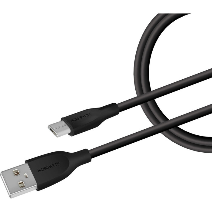 Mobiparts Mobiparts Dual Wandlader 20W USB-C & USB-A + Micro USB Kabel - Zwart