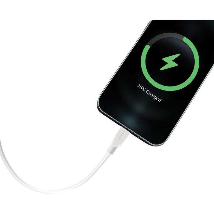 Mobiparts Mobiparts Wall Charger Dual USB-C/USB-A with Lightning Cable White