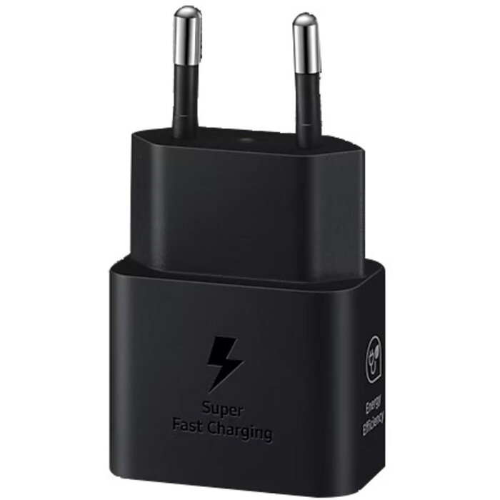 Samsung Originele Samsung 25W USB-C Snellader GaN - Zwart (EP-T2510)