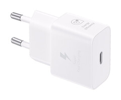 Samsung Samsung 25W GaN USB-C Snellader Adapter - Wit (EP-T2510)