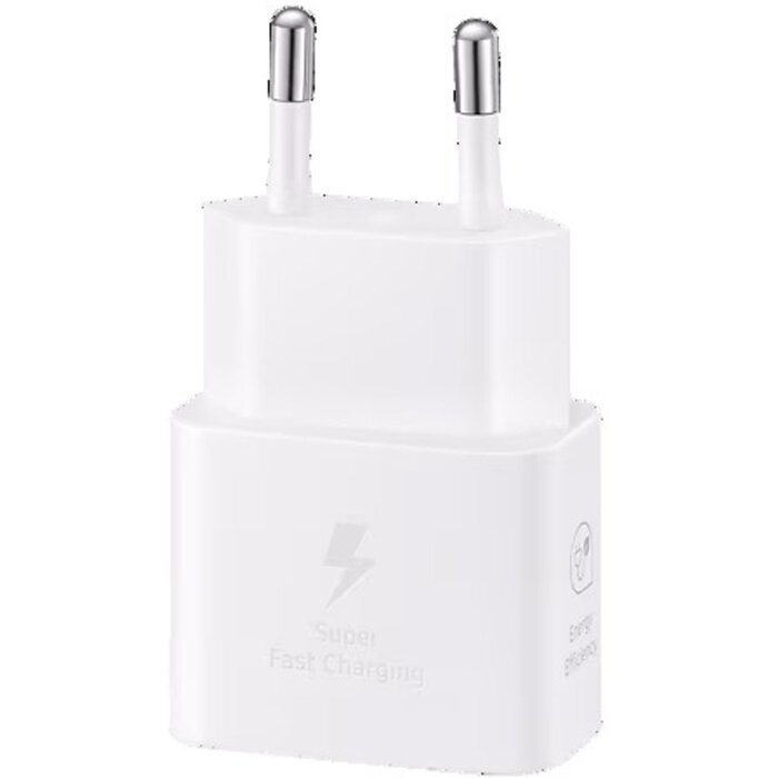 Samsung Samsung 25W Energy Efficiency (GaN) USB-C Travel Adapter White w/o cable