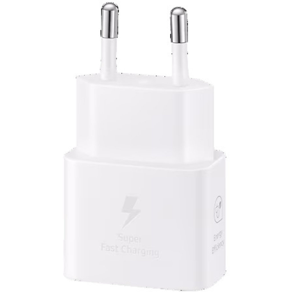 Samsung Samsung 25W GaN USB-C Snellader Adapter - Wit (EP-T2510)