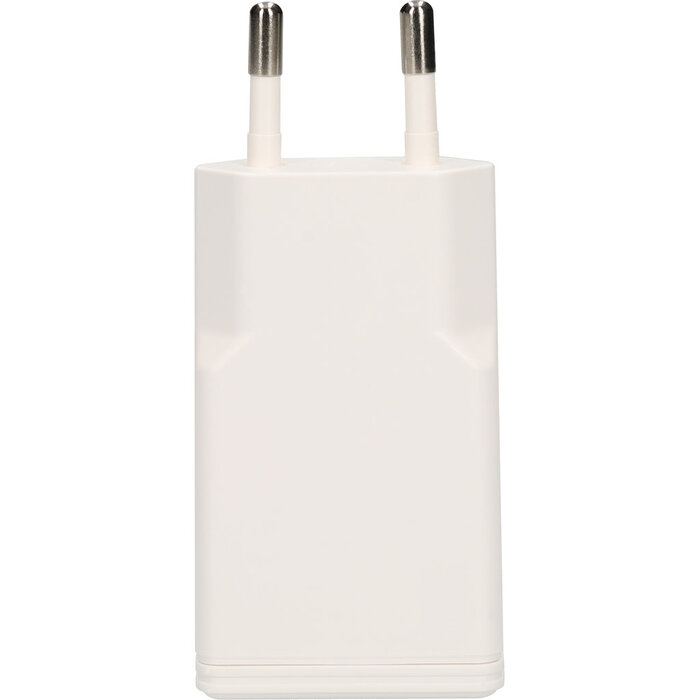 Mobiparts Mobiparts GaN USB-C Snellader 20W - Plat Design - Wit