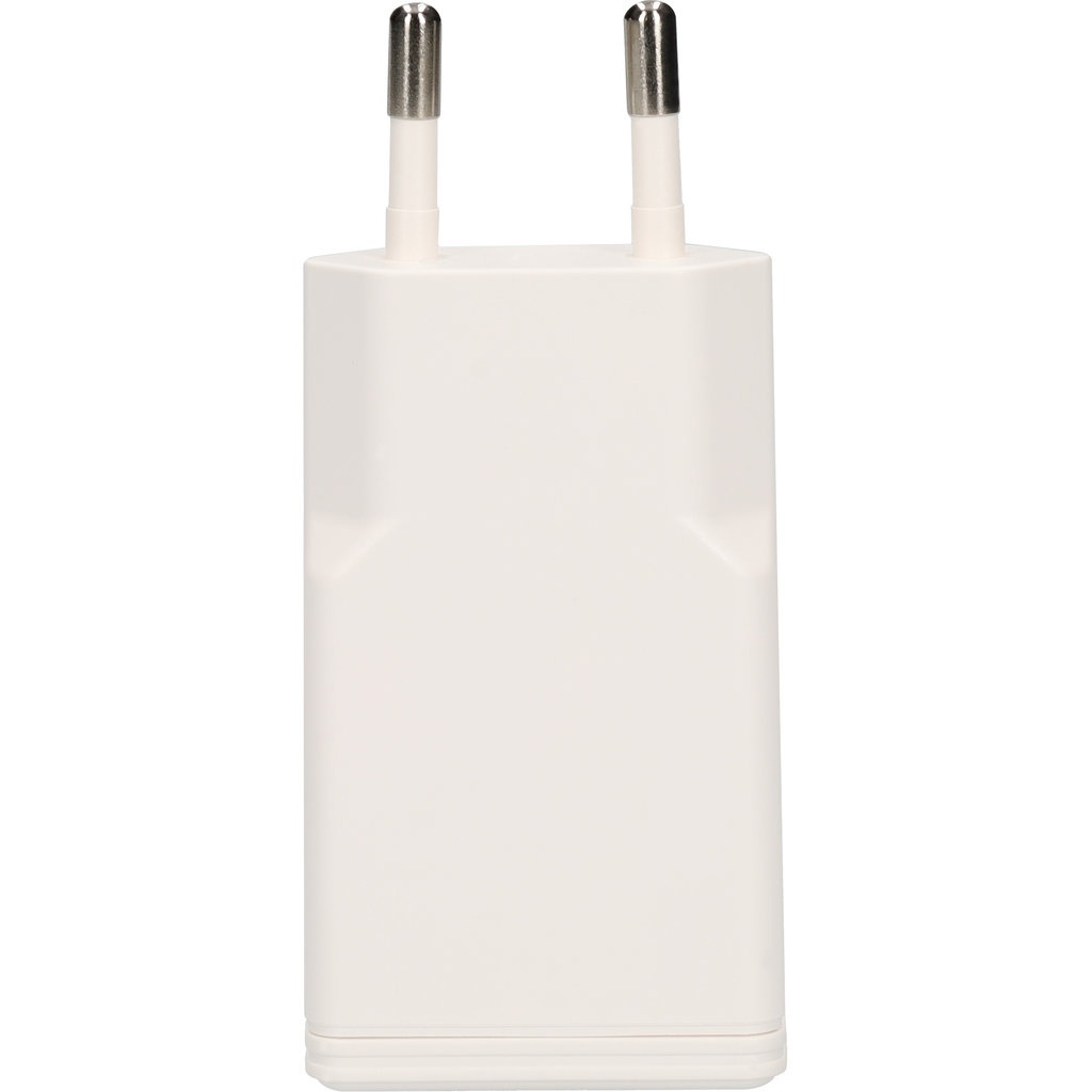 Mobiparts Mobiparts GaN USB-C Snellader 20W - Plat Design - Wit