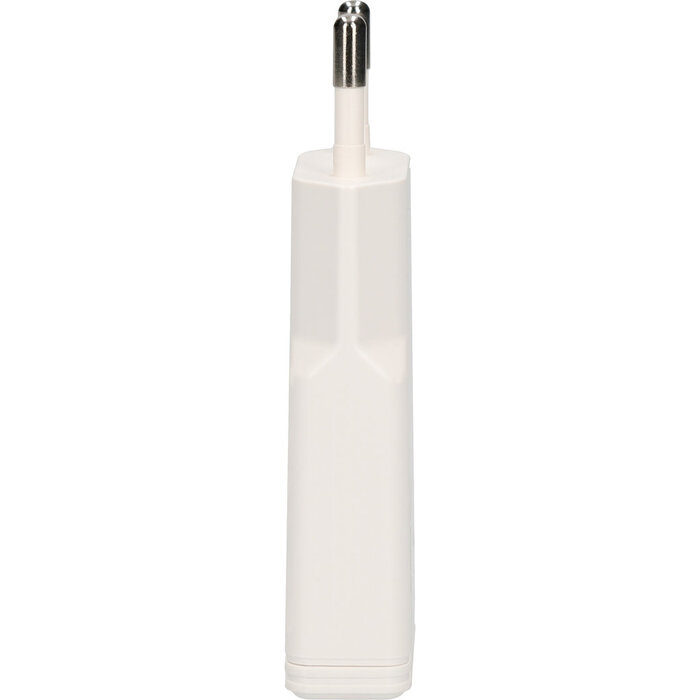 Mobiparts Mobiparts GaN USB-C Snellader 20W - Plat Design - Wit