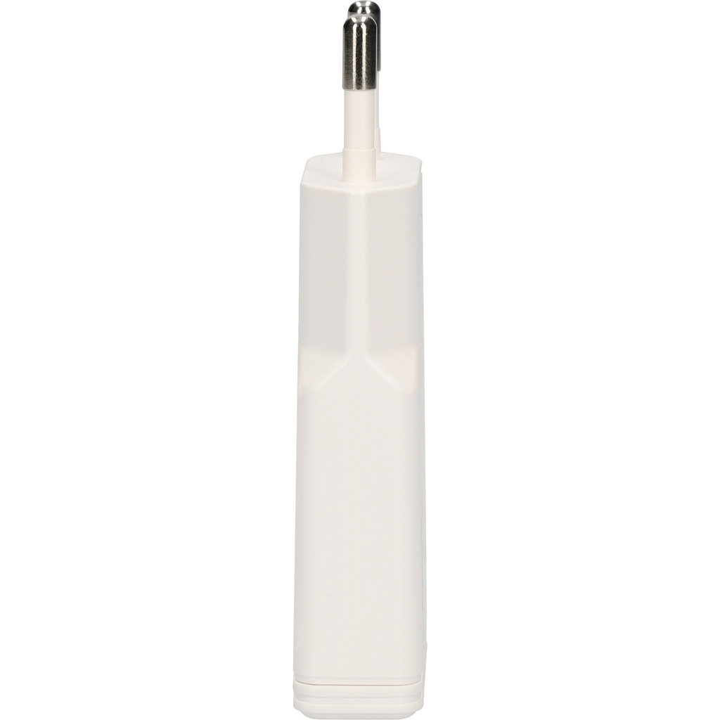 Mobiparts Mobiparts GaN USB-C Snellader 20W - Plat Design - Wit