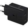 Samsung Originele Samsung Duo Power Adapter 50W met USB-C Kabel - Zwart