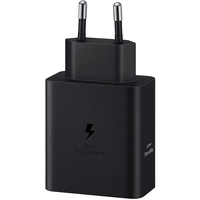 Samsung Originele Samsung Duo Power Adapter 50W met USB-C Kabel - Zwart