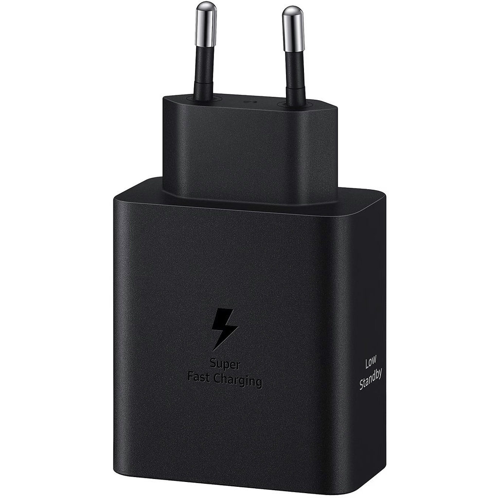 Samsung Originele Samsung Duo Power Adapter 50W met USB-C Kabel - Zwart