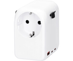 Mobiparts Mobiparts Universal World Travel Charger White