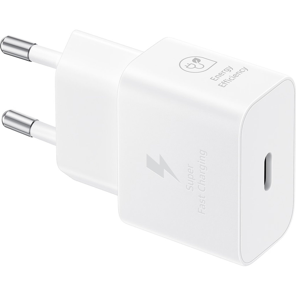 Samsung Originele Samsung 25W USB-C Snellader incl. Kabel - Wit (EP-T2510XWEG)