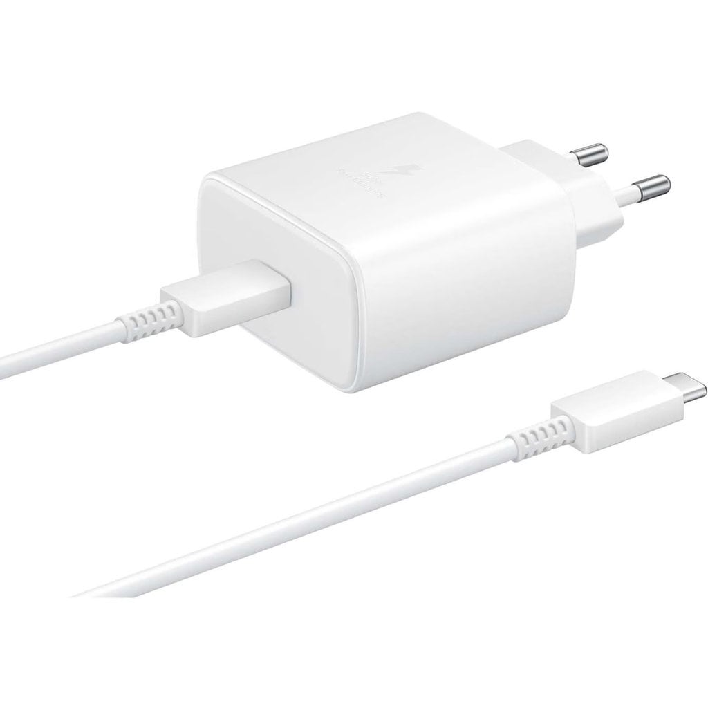 Samsung Originele Samsung 45W USB-C Snellader Super Fast Charging - Wit