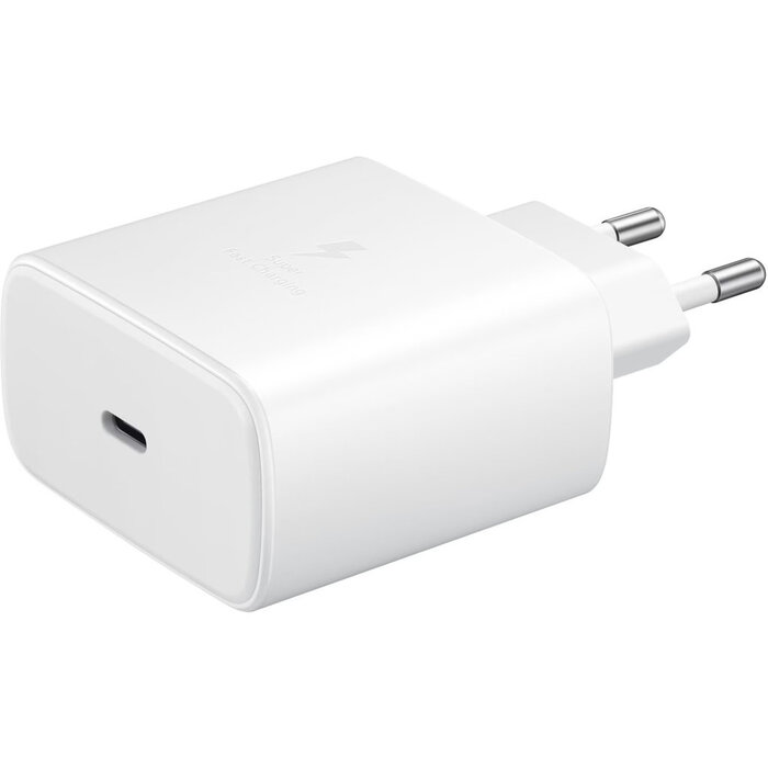 Samsung Originele Samsung 45W USB-C Snellader Super Fast Charging - Wit